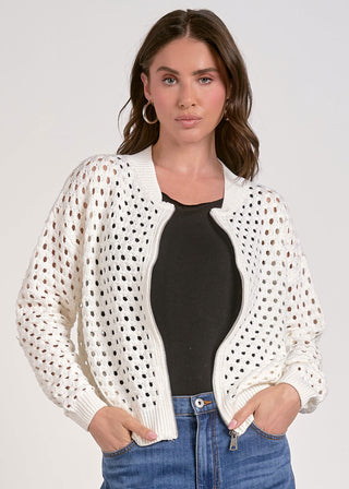 Elan Zip Sweater Cardigan