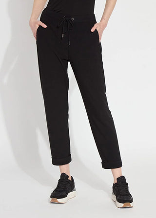 Lysse Julia Stretch Crepe Cuffed Joggers - FS