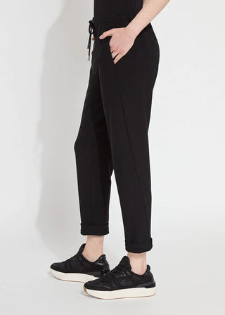 Lysse Julia Stretch Crepe Cuffed Joggers - FS