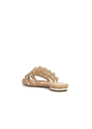 Jessica Simpson Detta Rhinestone Band Sandal - FS