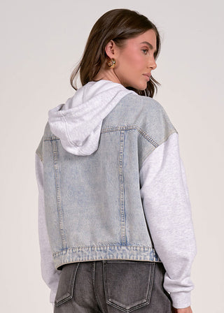 Elan Denim Jacket w/ Hoodie