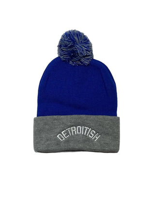 Ink Detroit Detroitish Sustainable Pom Knit Beanie