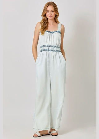 Mystree Washed Tencel Jumpsuit