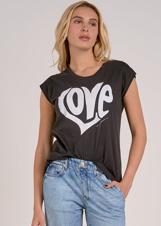 Elan Love Scoop Neck Tshirt