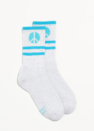 Spiritual Gangster Stripe Crew Sock