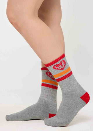 Spiritual Gangster Stripe Crew Sock