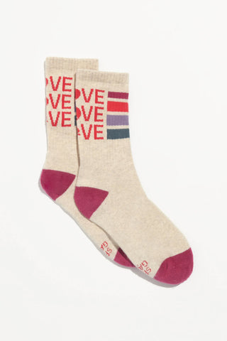 Spiritual Gangster Stripe Crew Sock