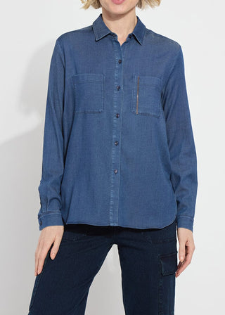 Lysse Miley Stretch Chaambray Shirt - FS