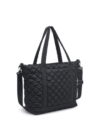 Urban Expressions Lanya Quilted Nylon Travel Tote