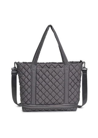 Urban Expressions Lanya Quilted Nylon Travel Tote