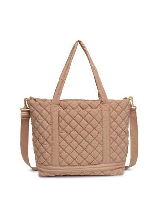 Urban Expressions Lanya Quilted Nylon Travel Tote