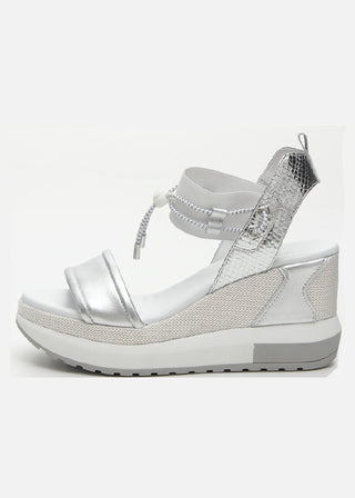 NeroGiardini Bungee Platform Wedge Sandal