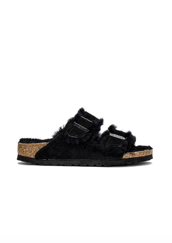 Birkenstock Kids' Arizona Shearling Teddy Sandal – Sundance Shoes